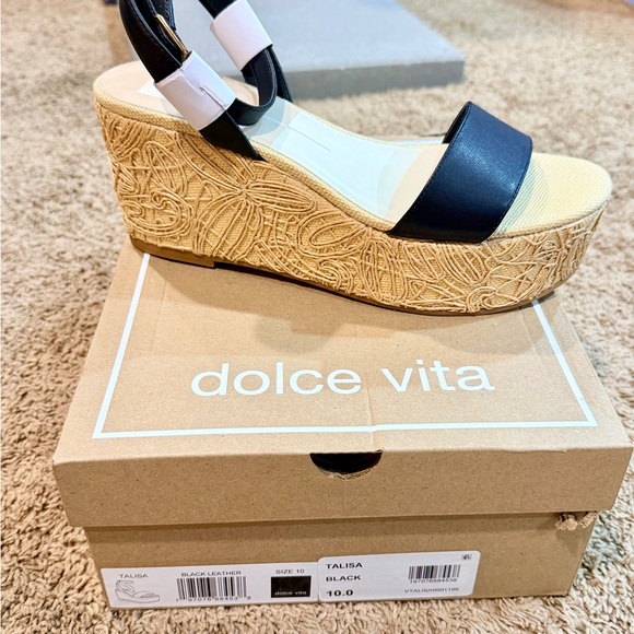 Dolce Vita Talisa Womens Sandals Black Size 10 New - Picture 2 of 6